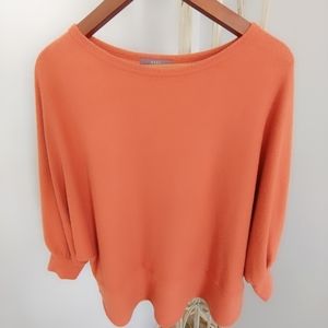 Gyft Rust Color Soft Dolman Sleeve Sweater.